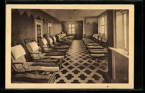 AK Graal i. M., Männer-Erholungsheim der Betriebskrankenkasse, Liegehalle