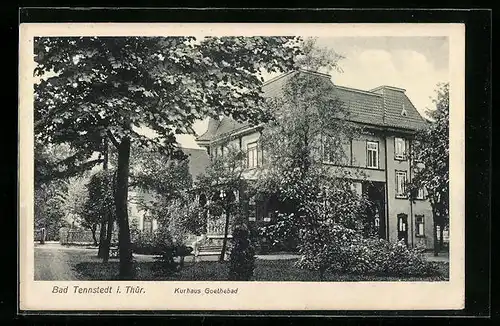 AK Bad Tennstedt, Kurhaus Goethebad