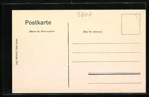 AK Epscheid b. Breckerfeld, Gärtnerei u. Rosenschulen von A. Ruhl