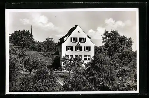 AK Meersburg a. B., Blick auf die Jugendherberge