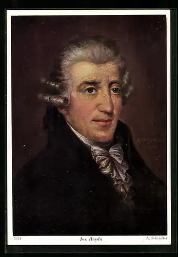 Künstler-AK J. Haydn, Portrait des Komponisten