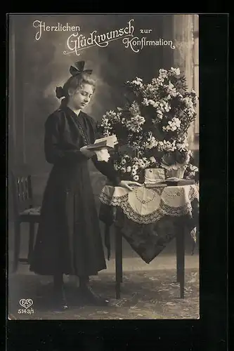 AK Glückwunsch zur Konfirmation