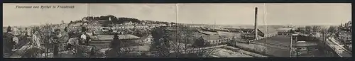 Klapp-AK Rethel, Panoramablick über die Stadt