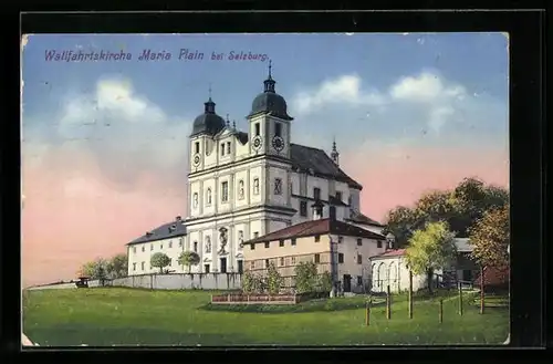 AK Salzburg, Wallfahrtskirche Maria Plain