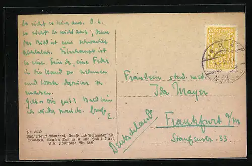 AK Obergurgl, Das höchst gelegene Dorf in Tirol unter einer Schneedecke