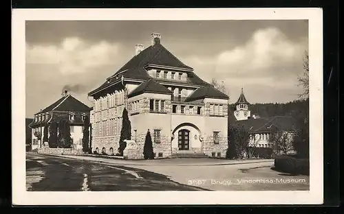 AK Brugg, vor dem Vindonissa Museum