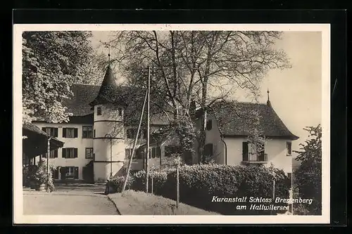 AK Seengen, Kuranstalt Schloss Brestenberg am Hallwilersee