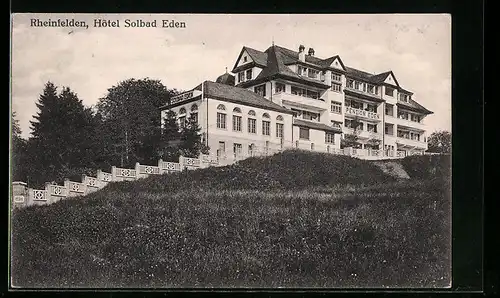 AK Rheinfelden, Hotel Solbad Eden