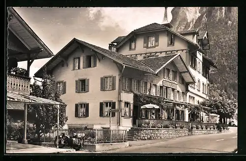 AK Innertkirchen, Hotel Alpenrose von Fam. E. Urweider