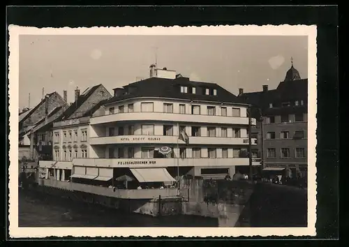 AK Rheinfelden, Hotel Solbad Schiff Restaurant E. Hafner-Schenk