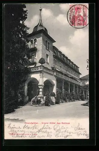 AK Rheinfelden, Grand Hôtel des Salines