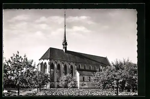 AK Königsfelden, Partie an der Klosterkirche