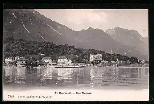 AK Le Bouveret, Panorama et Lac Leman