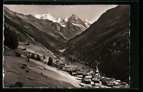 AK Ayer, Teilansicht mit Rothorn, Besso und Gabelhorn