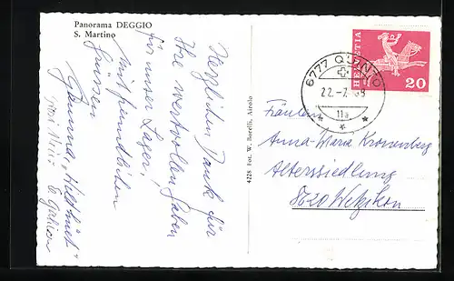 AK Deggio, Panorama, S. Martino