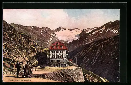 AK Furkapass, Hotel Bellevedère