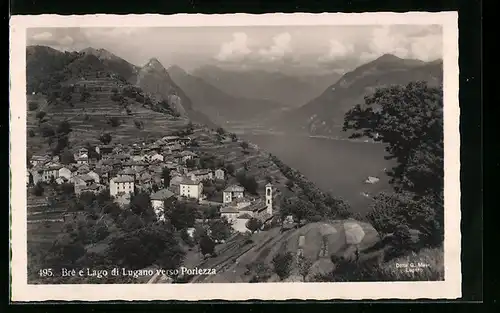 AK Bré, Lago di Lugano verso Porlezza