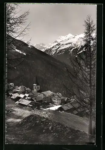 AK St. Luc /Valais, Le Village et le Cervin