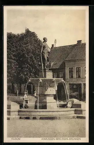 AK Husum, Asmussen-Woldsen Brunnen