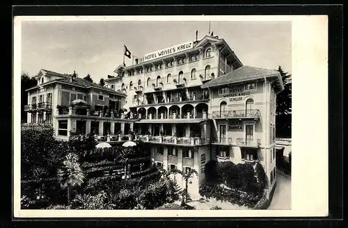 AK Lugano, Hotel weisses Kreuz
