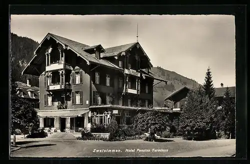 AK Zweisimmen, Hotel Pension Terminus