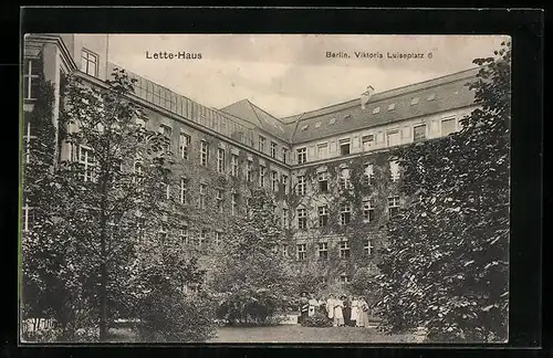 AK Berlin-Schöneberg, Das Lette-Haus, Viktoria Luiseplatz 6