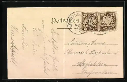 AK Neuötting, Panorama mit Ortspartien