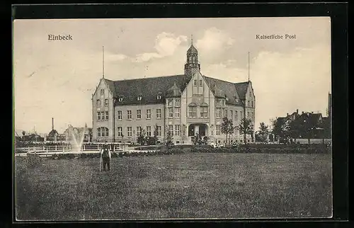 AK Einbeck, Kaiserliche Post