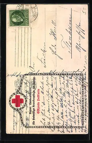 AK Königin Maria Therese von Bayern im Portrait