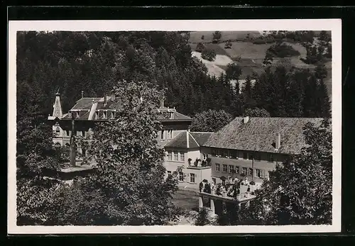 AK Bad Freyersbach (Renchtal), Lehrerheim im Waldgebiet
