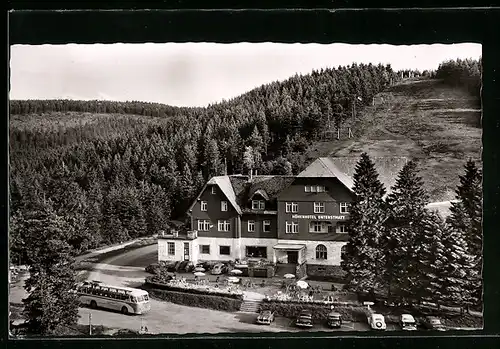 AK Unterstmatt, Höhenhotel im Waldgebiet