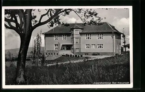 AK Bad Kreuznach, Blick auf die Jugendherberge