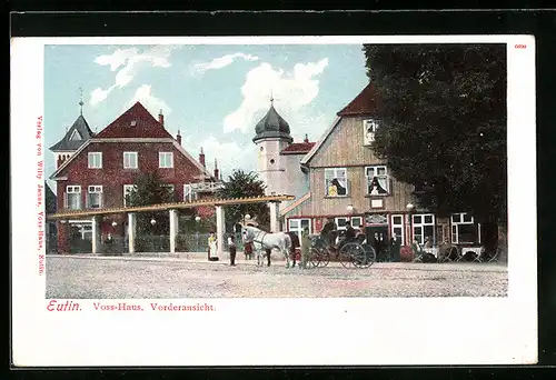 AK Eutin, Voss-Haus, Vorderansicht