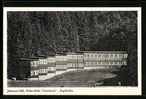 AK Brilon-Wald /Sauerland, Johannes-Stift, Liegehallen