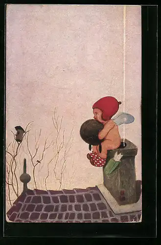 AK Der frierende Amor