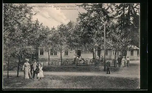 AK Wilthen, Waldrestaurant Jägerhaus am Mönchswalderberg