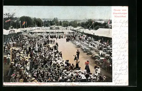 AK Naumburg, Buntes Treiben auf dem Naumburger Kirschfest