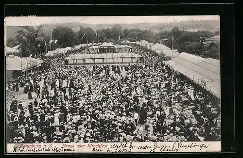 AK Naumburg a. S., Gruss vom Kirschfest