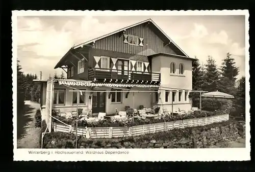 AK Winterberg i. Hochsauerland, Waldhaus Dependance, Bes. Richard Horn