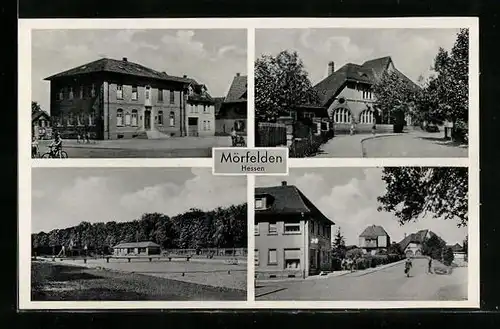 AK Mörfelden /Hessen, versch. Ansichten aus dem Ort