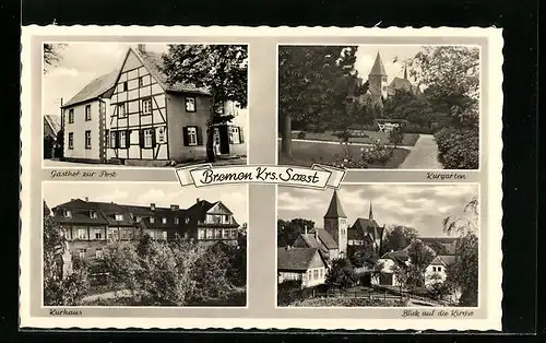 AK Bremen / Krs. Soest, Gasthof zur Post, Kurhaus