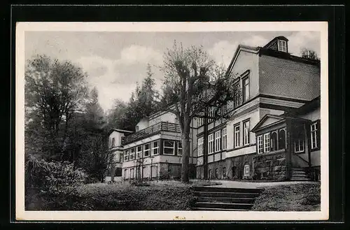 AK Friedrichroda i. Thür., Sanatorium Tannenhof (Kur- und Kneippanstalt)