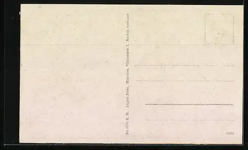 AK Schongau a. L., Ortsansicht mit Umland