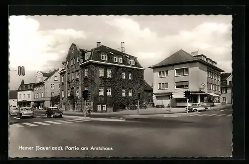 AK Hemer /Sauerland, Partie am Amtshaus