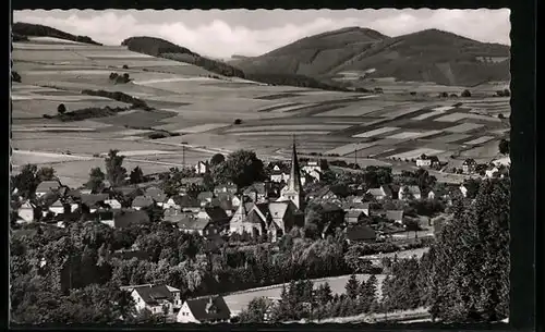 AK Bigge im Sauerland, Blick auf den Ort