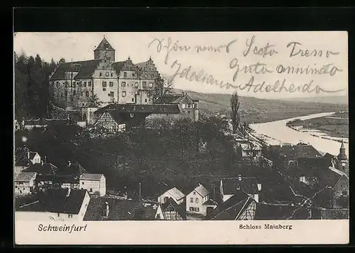 AK Schweinfurt a. M., Schloss Mainberg