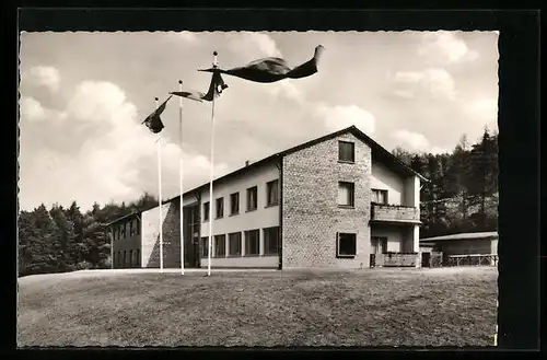 AK Geislitz b. Gelnhausen, Blick auf die Jugendherberge