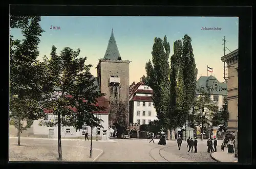 AK Jena, Blick zum Johannistor