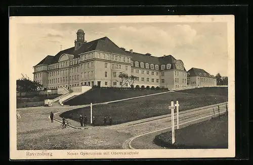 AK Ravensburg, Neues Gymnasium mit Oberrealschule