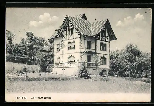 AK Spiez, Auf dem Bühl, Gebäudeansicht